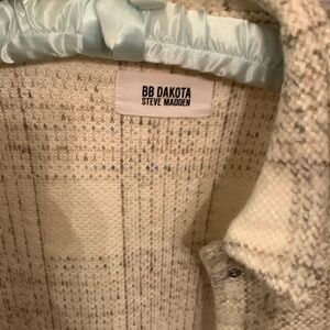 Steve Madden BB Dakota 1X Beige Never Worn Jacket